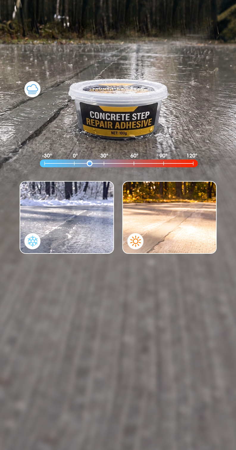 All Weather Concrete Repair Protection