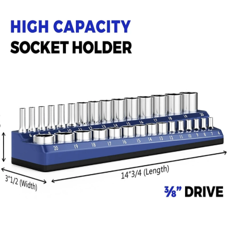 Precision magnetic socket holder set