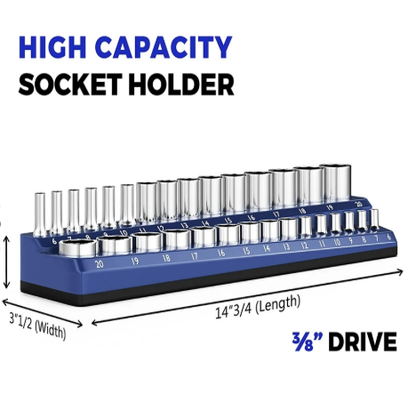 Precision magnetic socket holder set