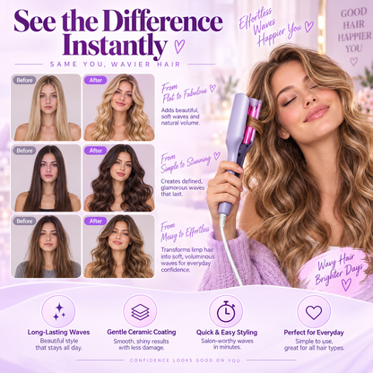 32mm Deep Wave Hair Curling Iron
