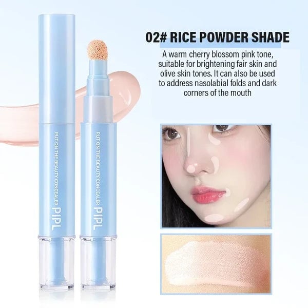 Dual Concealer Pen – Covers dark circles & spots, 24hr hydration