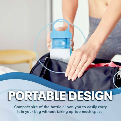 ❄️Refreshing antiperspirant towel to use anywhere, anytime