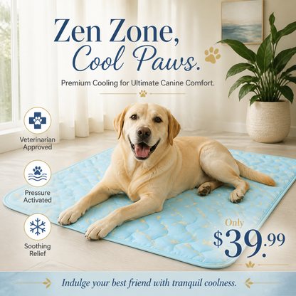 ❄️[Summer Sale] Pet Cooling Ice Silk Mat – Summer Cooling Pet Bed Pad for Dogs and Cats, Breathable Washable Sleeping Cushion for Indoor and Outdoor Use, Lightweight Cooling Crate and Sofa Pet Mat