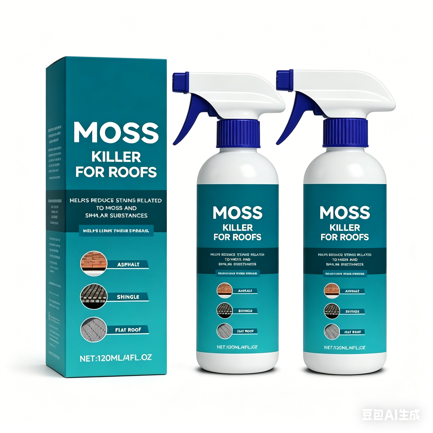 Multi-Surface Roof Moss & Algae Cleaner Spray