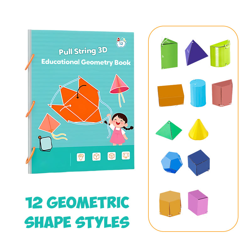 👶✨Pull String 3D Geometry Learning Book