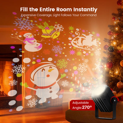 🎅Rotating LED Christmas Pattern Projector Light