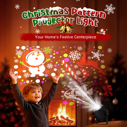 🎅Rotating LED Christmas Pattern Projector Light