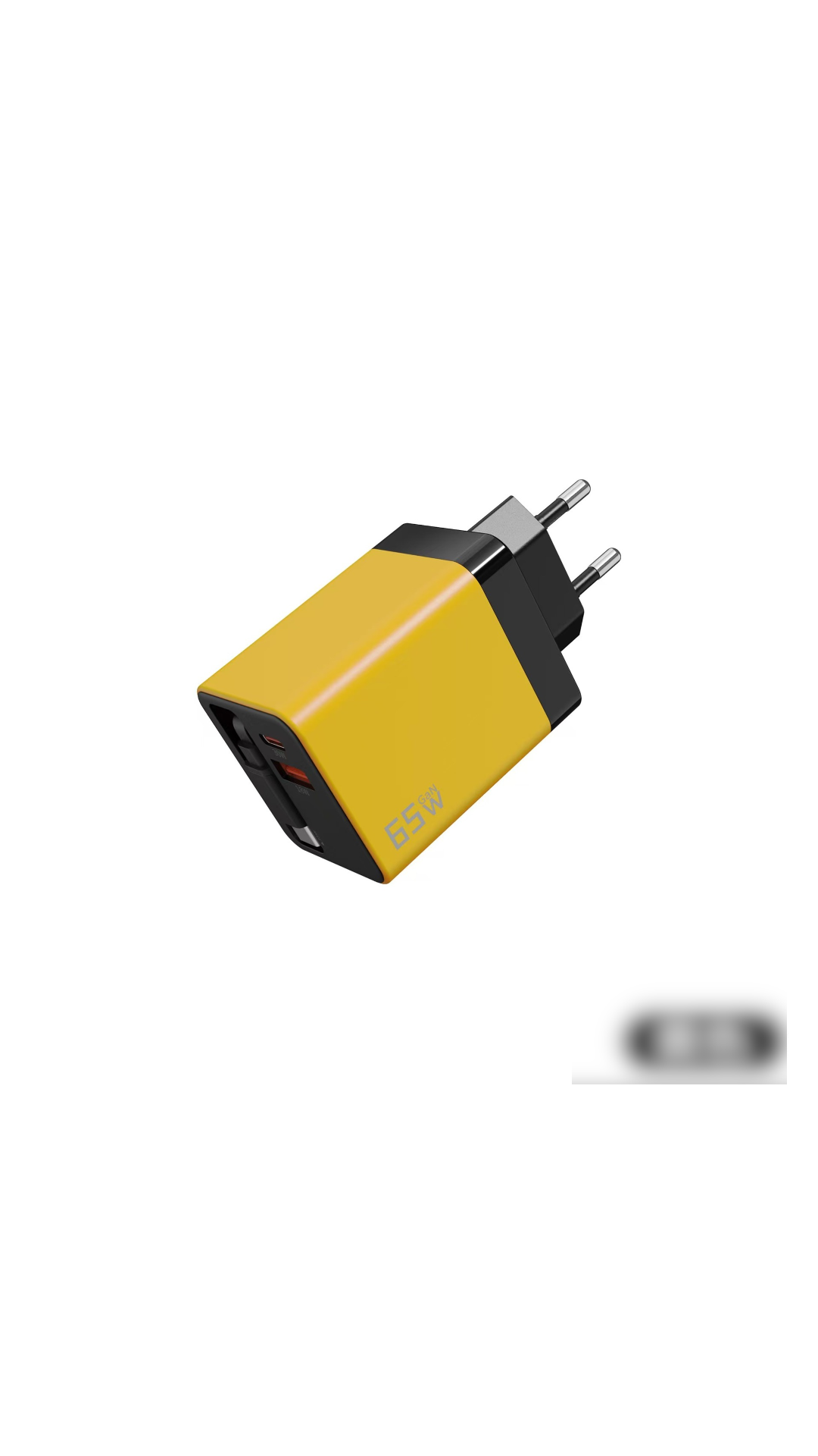💥65W Fast Charging Phone Charger Block with Retractable 80cm Type-C Cable