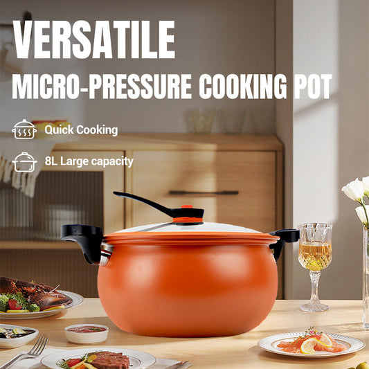 🔥Large Capacity McRib Stone Micro-Pressure Cooker