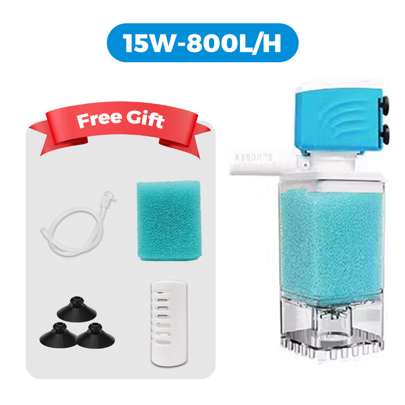 🐟Automatic Aquarium Filter System – Quiet & efficient