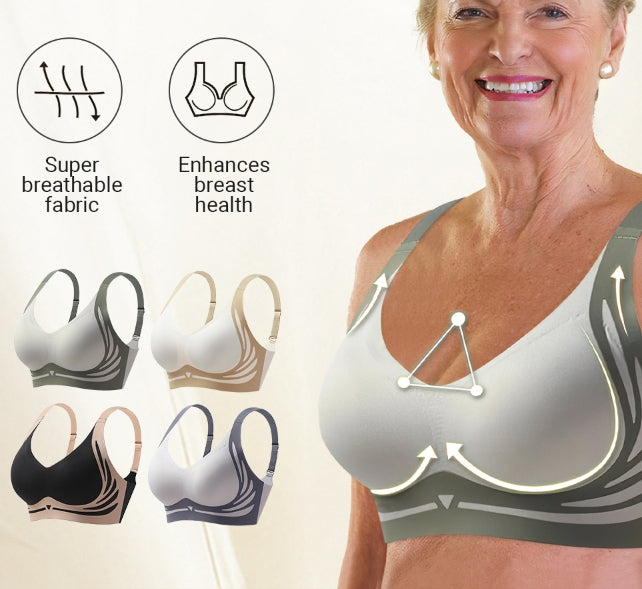 👙 50% OFF NOW! ✨ Lifting Anti-Sagging Wire-Free Push-up Bra - Invisible Support & Comfort for a Confident Silhouette 🌸✨
