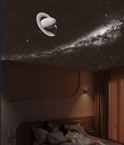 【Black and white - high-definition patterns】USB starry night light, suitable for home scenes, small footprint, clear projection