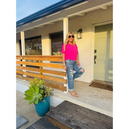 🌟SUMMER SALE 50% OFF💗Ultimate Comfort Style Women's V-Neck Summer T-Shirt