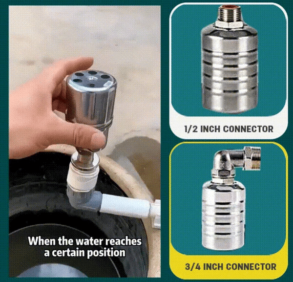 ✨304 Stainless Steel Fully Automatic Water Level Control Float Valve