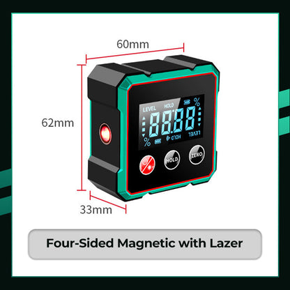 🎁💥Magnetic Digital Angle Finder with Electronic Laser