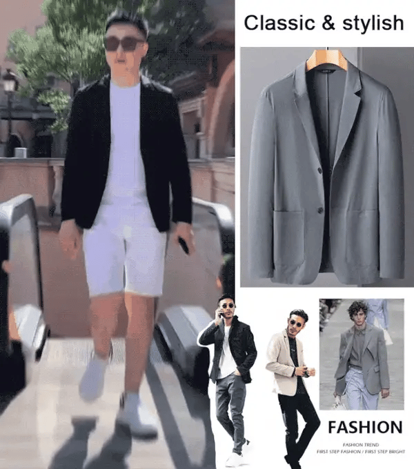 👔2025 Men's Lightweight Suit Jacket