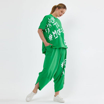 ⏳ Limited time 50% off! 💥Casual T-Shirt Two Piece Set（The more you buy, the higher the discount）