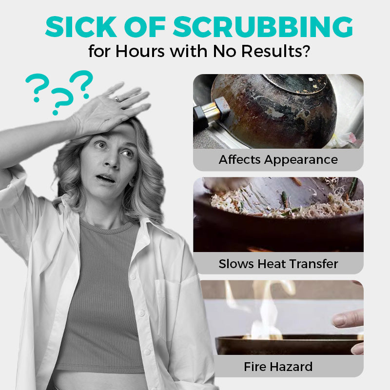 🔥Buy 2 Get 1 Free ✨Cookware Bottom Gel Cleaner