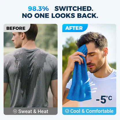 ❄️Refreshing antiperspirant towel to use anywhere, anytime
