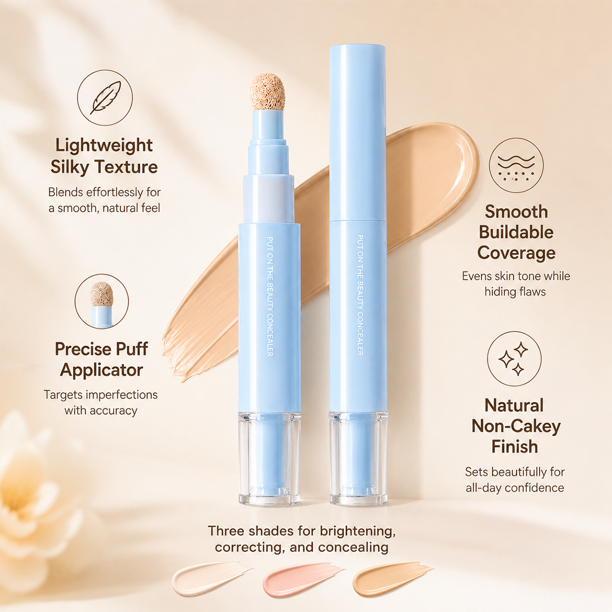Multipurpose Hydrating Liquid Concealer Pen