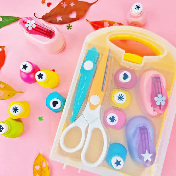 💖A Gift for the Child🎁Creative Kids DIY Puncher Craft Set🎉Enhancing Children's Creativity