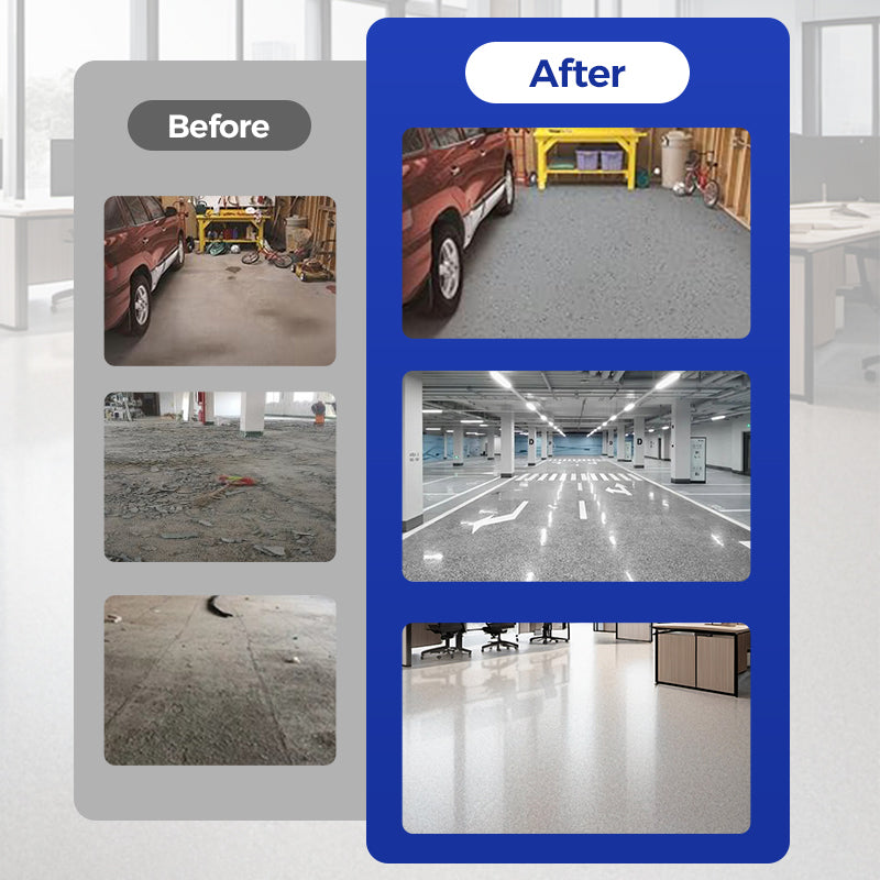 💎Lustrous Italian Marble Floor Epoxy