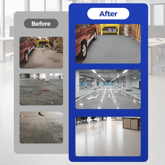 💎Lustrous Italian Marble Floor Epoxy