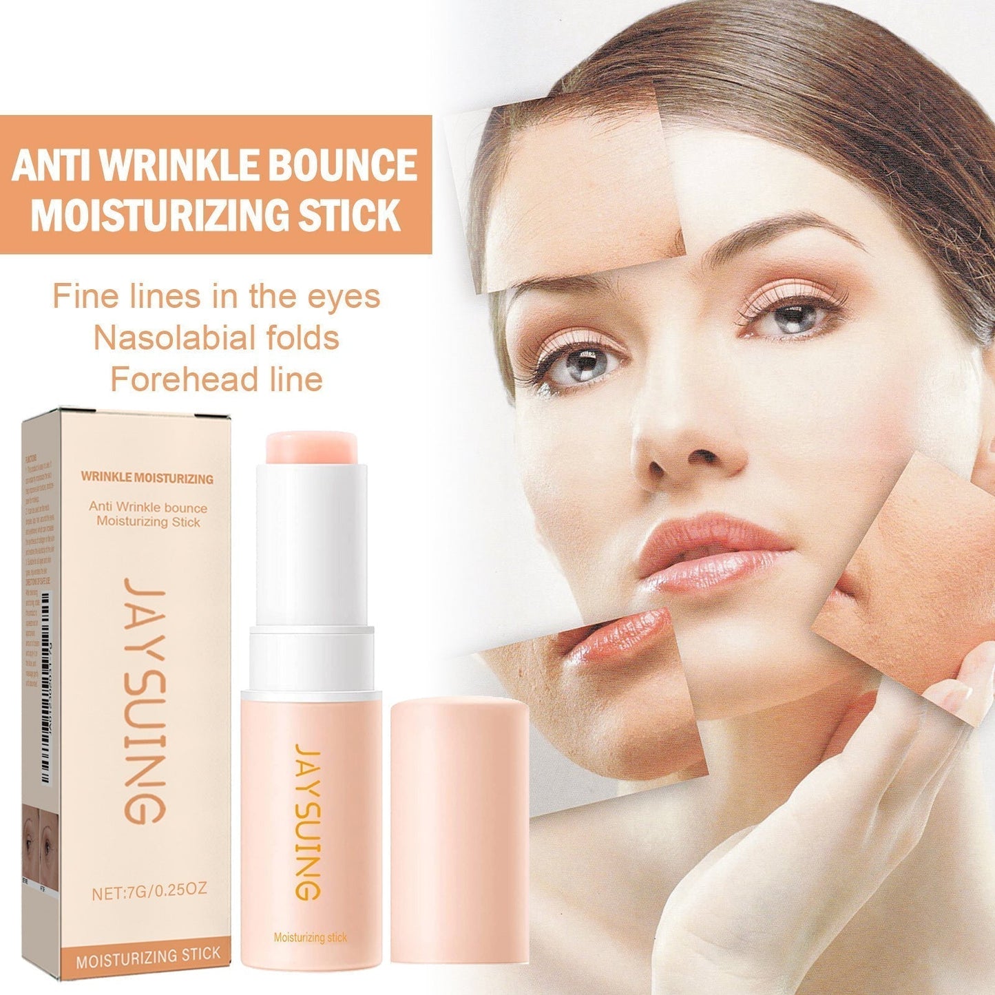 ✨️50% OFF!！👱‍♀️Get celebrity-like skin back！💦Pink Collagen Volume Multi Balm
