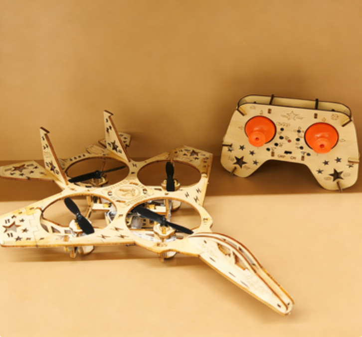 🎁DIY Wooden Drone Building Kit