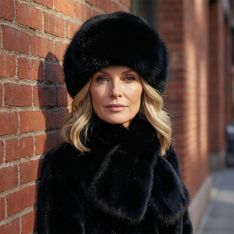 🔥Fluffy Fur Bucket Hat Warm Winter Hat + Free Matching Scarf