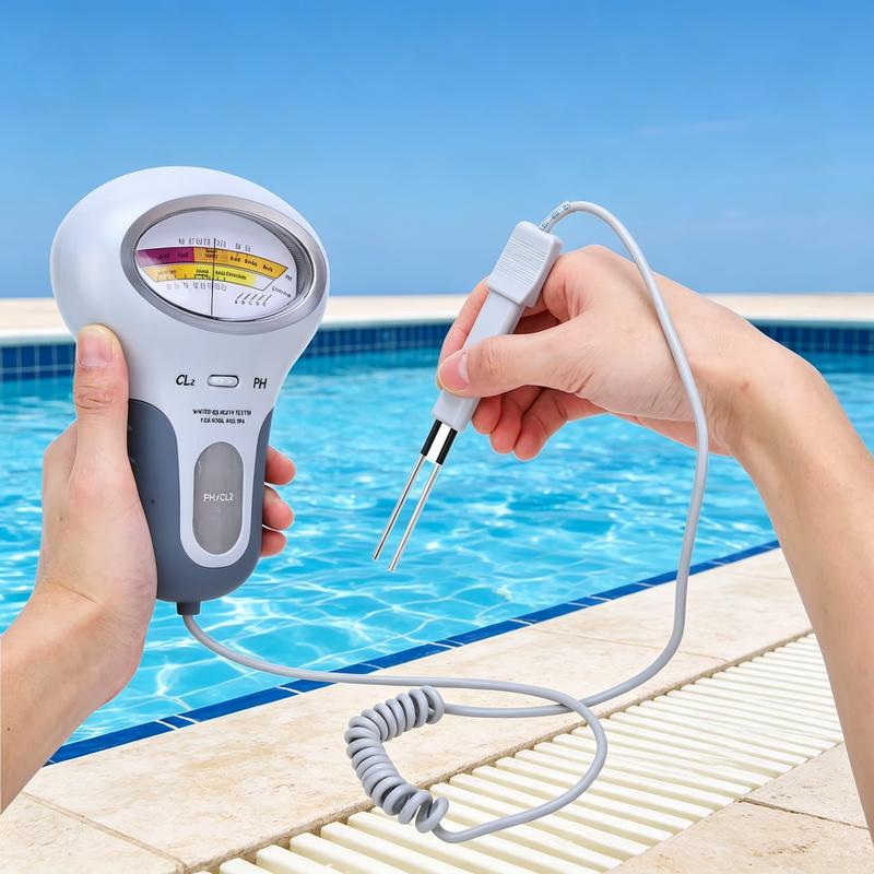 🏊 pH and chlorine tester for swimming pools!Accurate measurement of pH and chlorine levels in your swimming pool – simple, quick and reliable.
