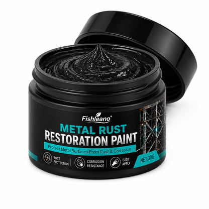 🛡️✨Metal Rust Protection Black Repair Paste – Restores rusty gates, railings & tools. Forms protective coating – no need to replace!