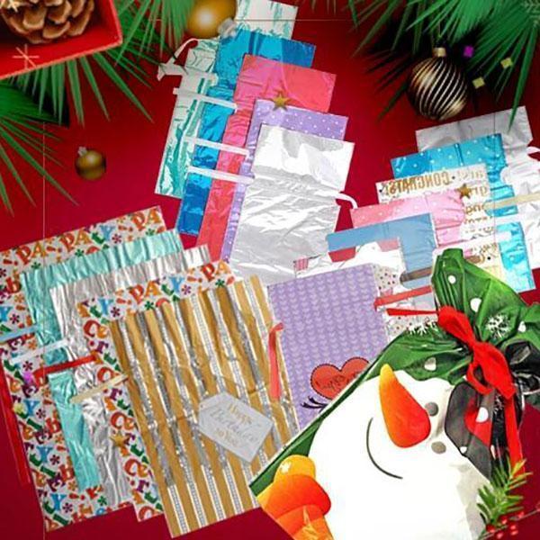 Ready for Christmas!🎅Drawstring Christmas Gift Bags (Biodegradable)