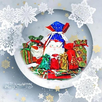 Ready for Christmas!🎅Drawstring Christmas Gift Bags (Biodegradable)