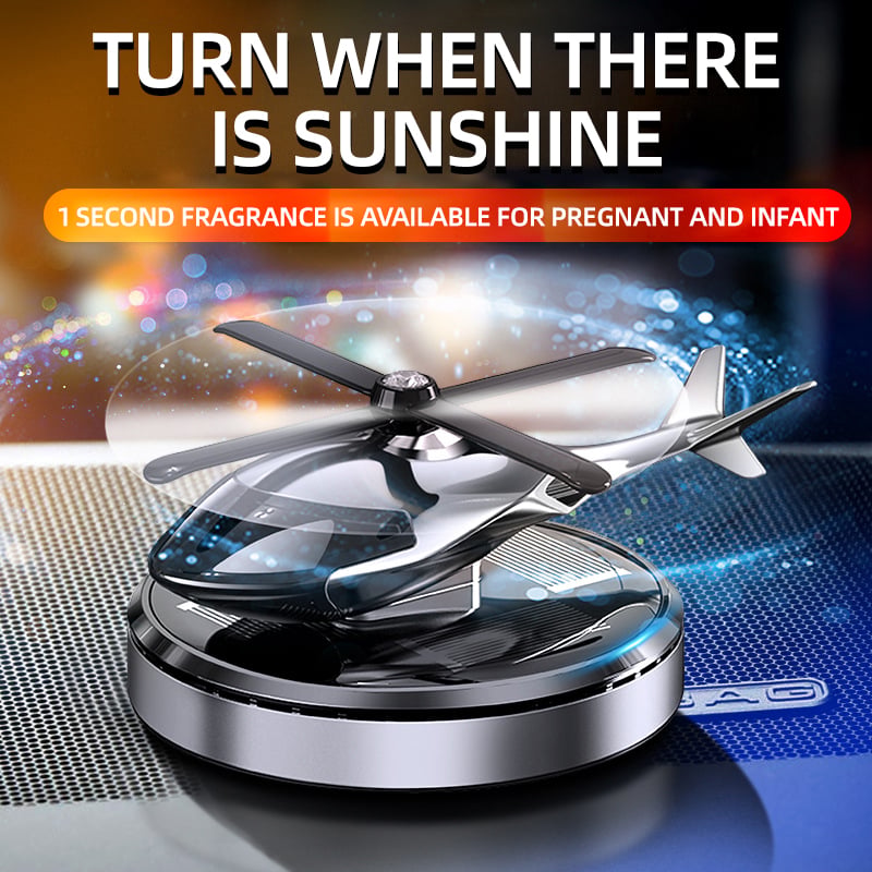 ☀️🚁Solar Helicopter Air Freshener