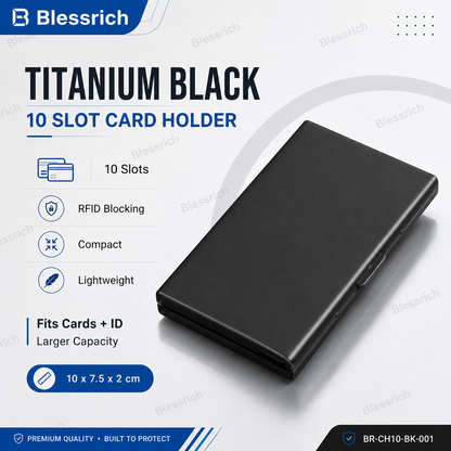 RFID Blocking Metal Card Holder