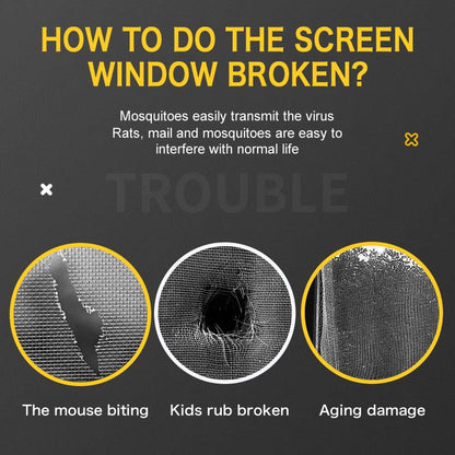 Window screen repair tape