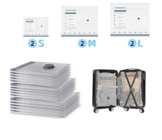 ✨X7 Cordless Travel Vacuum Bag