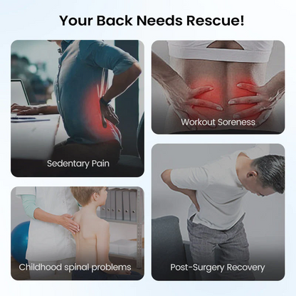 🧘‍♂️✨Magnetic Lumbar Stretcher – Acupressure Massage, Portable Design & Relieves Back Pain