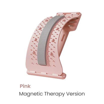 🧘‍♂️✨Magnetic Lumbar Stretcher – Acupressure Massage, Portable Design & Relieves Back Pain