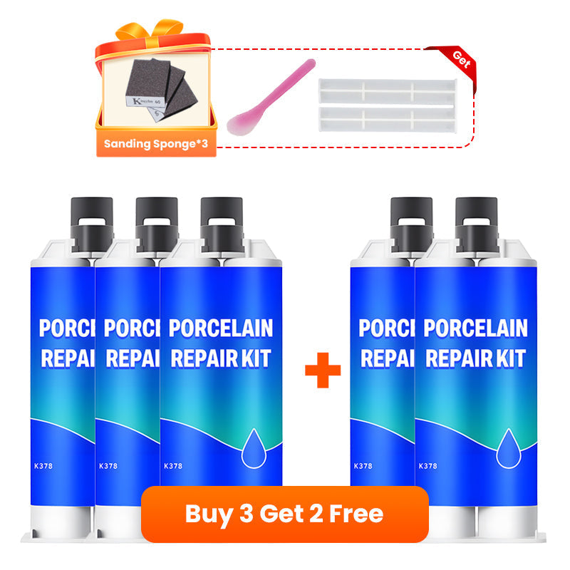 💧Multi-functional waterproof and anti-corrosion repair adhesive🔥 (suitable for ceramic floor tiles, walls, and kitchen countertops) saves time and costs.