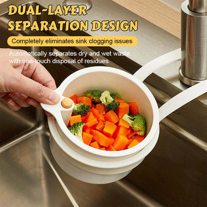 🔥Multifunctional Drainage Basket – Must-Have Kitchen Helper!
