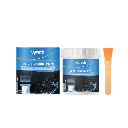 White Tile Refinishing Paint with Brush