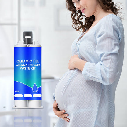 💧Multi-functional waterproof and anti-corrosion repair adhesive🔥 (suitable for ceramic floor tiles, walls, and kitchen countertops) saves time and costs.