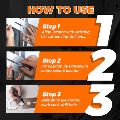 🛠️💎Stainless Steel Adjustable Tile Opening Positioner