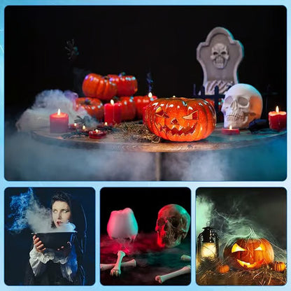 💨 12-LED Ultrasonic Mist Maker Fogger – Creates cool mist & colourful light – Perfect for humidifiers, fountains or Halloween decor – runs quietly in water 💧✨
