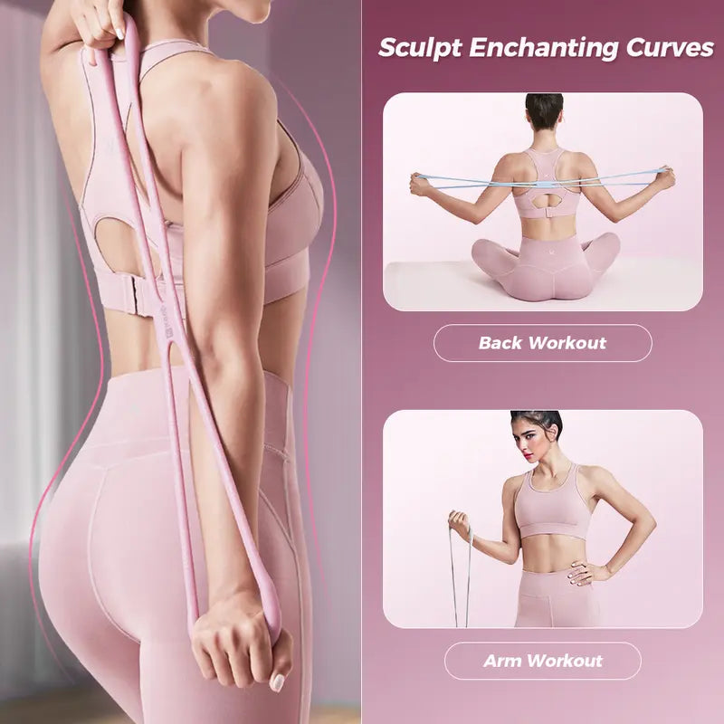 ✨ Women’s Figure-8 Resistance Band—Sculpt your arms, chest, and entire body anytime, anywhere 💪