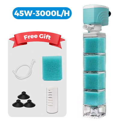 🐟Automatic Aquarium Filter System – Quiet & efficient
