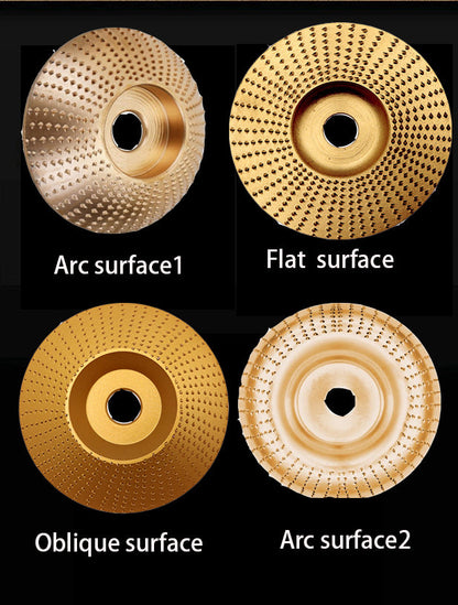 ⚙️Wood Angle Shaping Wheel – Fast-Cut, Sharp, Wear-Resistant, for Angle Grinder