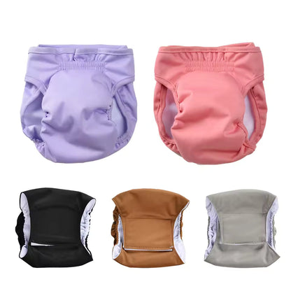 Washable Pet Diapers for Female Male Dogs, Reusable Doggy Diapers